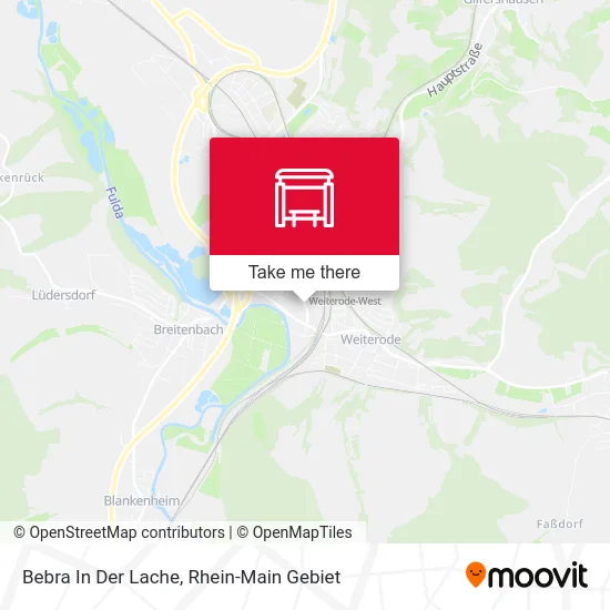 Bebra In Der Lache map