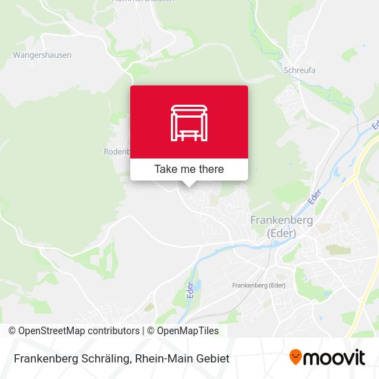 Карта Frankenberg Schräling
