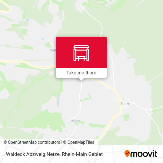Карта Waldeck Abzweig Netze