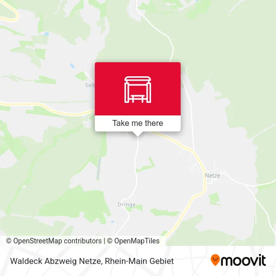 Карта Waldeck Abzweig Netze