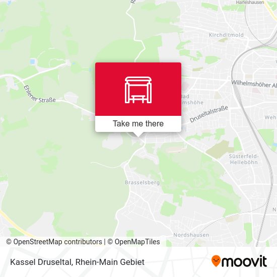 Карта Kassel Druseltal