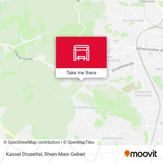 Карта Kassel Druseltal