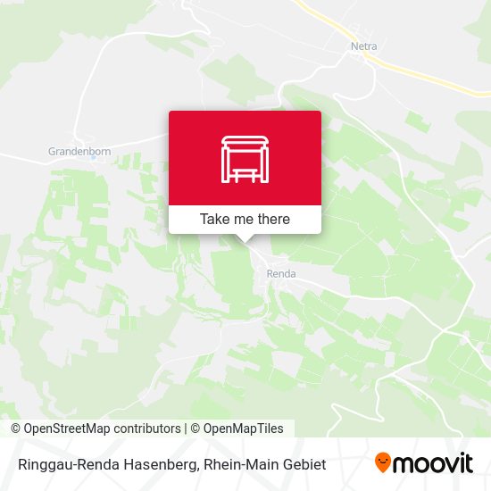 Карта Ringgau-Renda Hasenberg