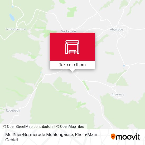Карта Meißner-Germerode Mühlengasse