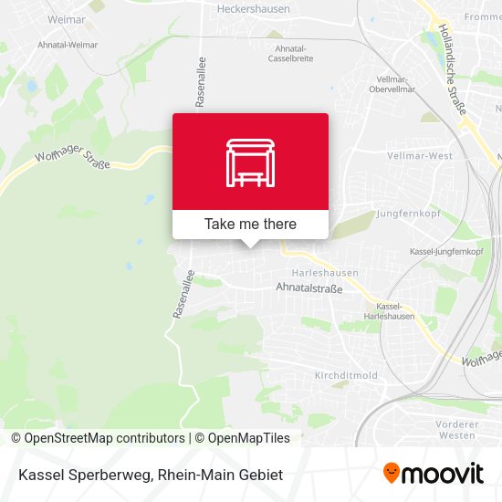 Карта Kassel Sperberweg