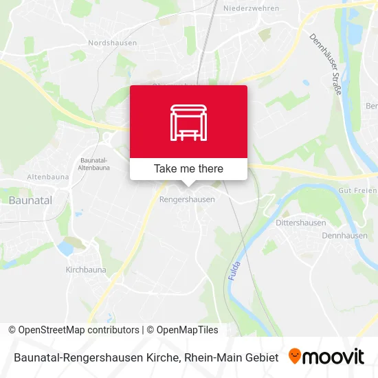 Карта Baunatal-Rengershausen Kirche
