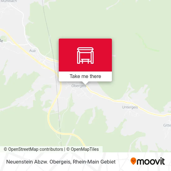Карта Neuenstein Abzw. Obergeis