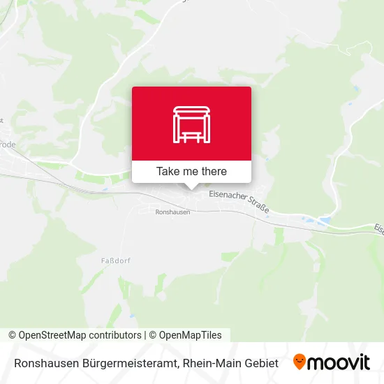 Карта Ronshausen Bürgermeisteramt