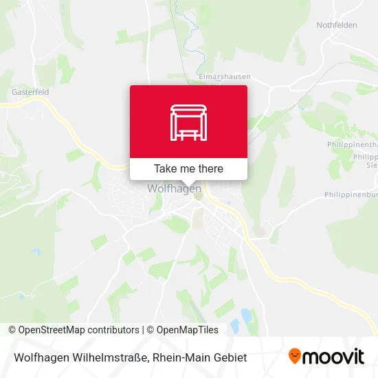 Карта Wolfhagen Wilhelmstraße