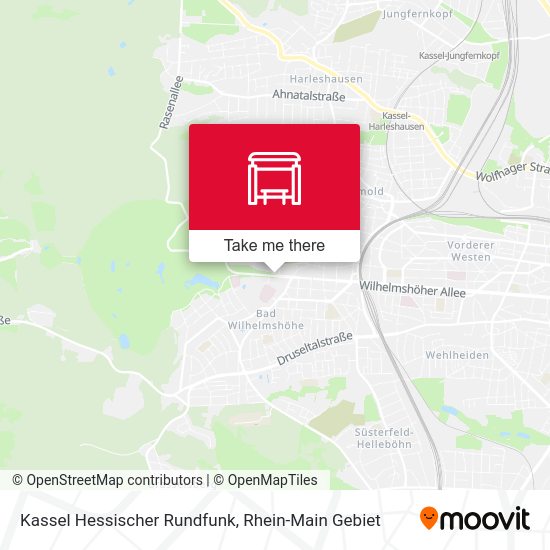 Карта Kassel Hessischer Rundfunk