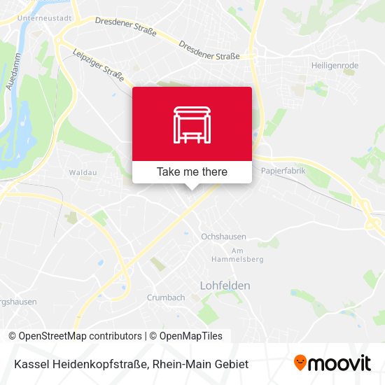 Карта Kassel Heidenkopfstraße