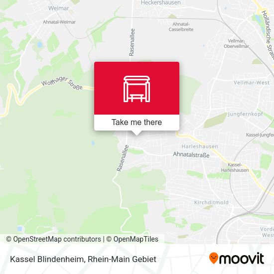 Карта Kassel Blindenheim