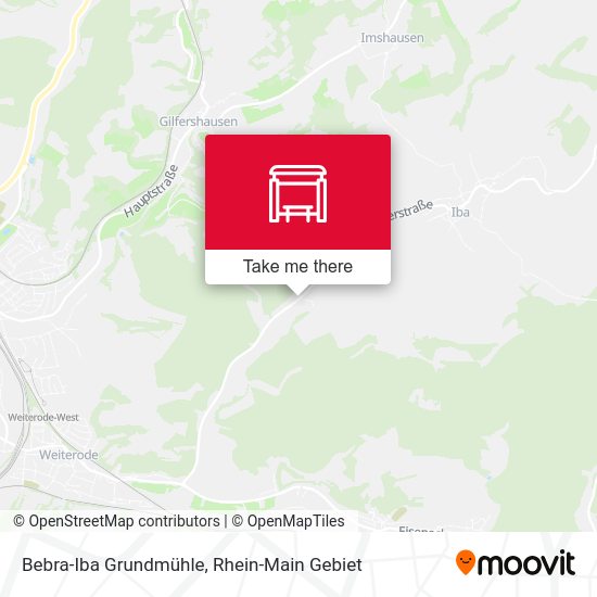 Карта Bebra-Iba Grundmühle