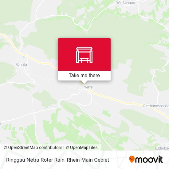 Карта Ringgau-Netra Roter Rain