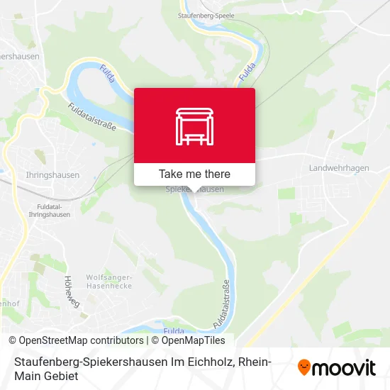 Карта Staufenberg-Spiekershausen Im Eichholz