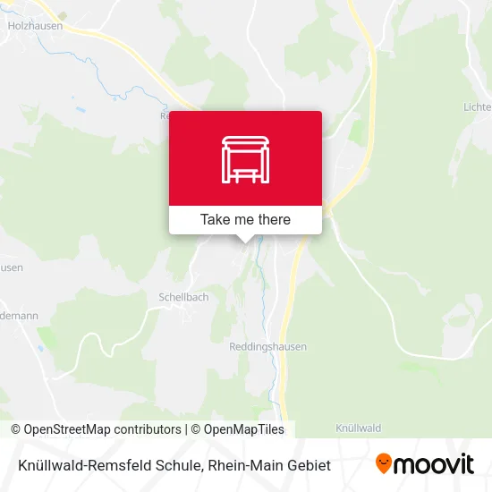 Карта Knüllwald-Remsfeld Schule