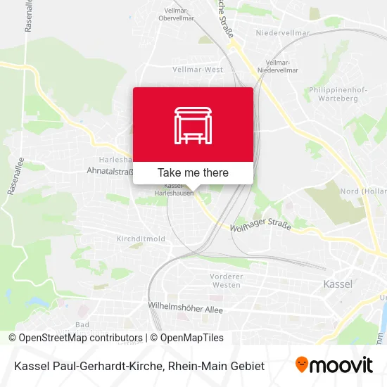 Карта Kassel Paul-Gerhardt-Kirche