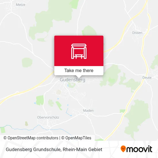 Gudensberg Grundschule map