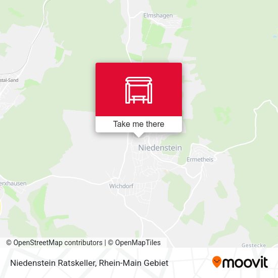 Карта Niedenstein Ratskeller