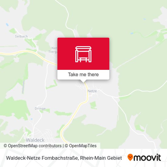 Карта Waldeck-Netze Fombachstraße