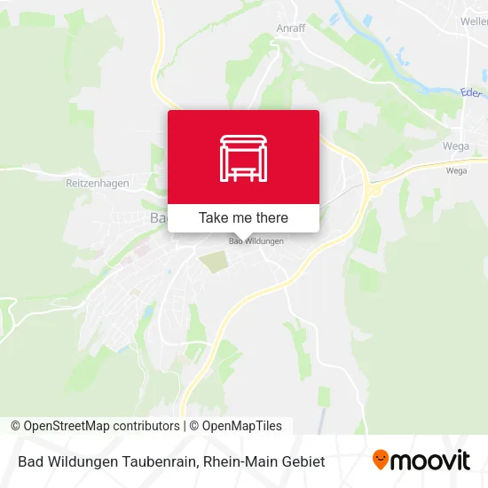 Карта Bad Wildungen Taubenrain