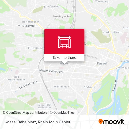 Карта Kassel Bebelplatz