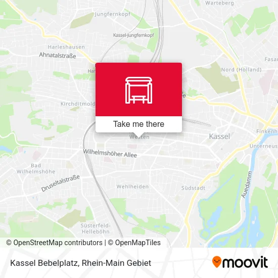 Карта Kassel Bebelplatz