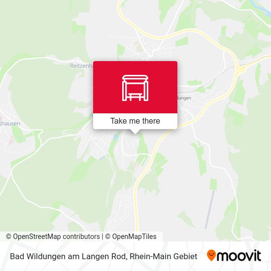 Карта Bad Wildungen am Langen Rod