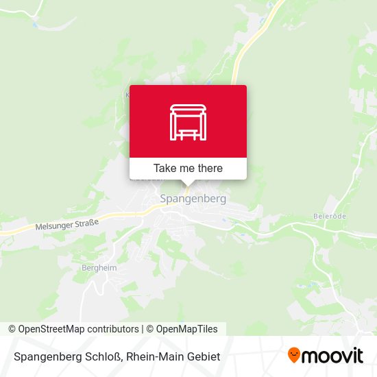 Карта Spangenberg Schloß