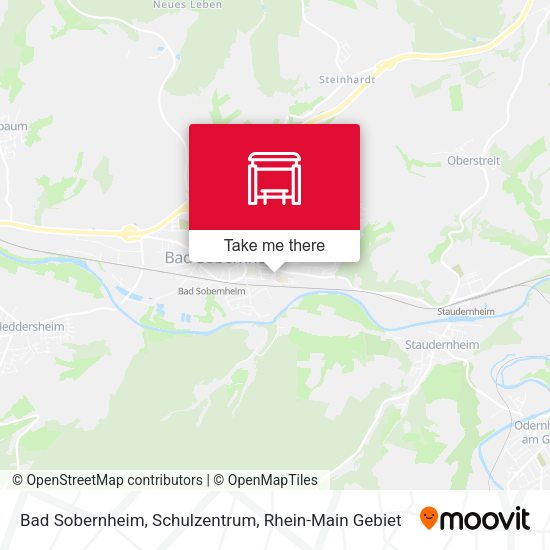 Карта Bad Sobernheim, Schulzentrum