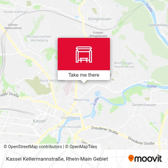Kassel Kellermannstraße map