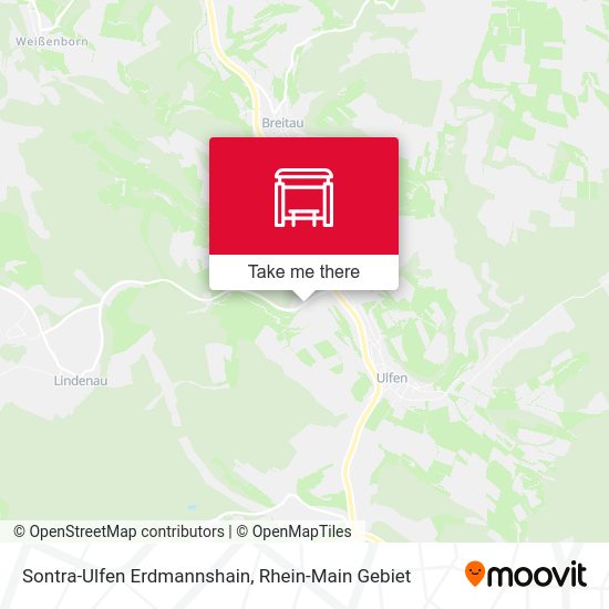 Карта Sontra-Ulfen Erdmannshain