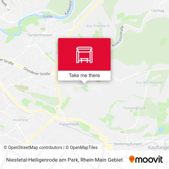 Карта Niestetal-Heiligenrode am Park