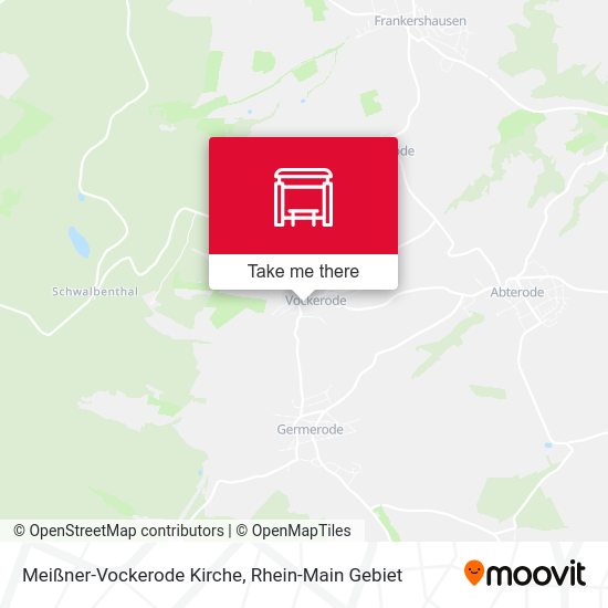 Карта Meißner-Vockerode Kirche