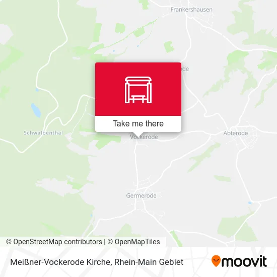 Карта Meißner-Vockerode Kirche