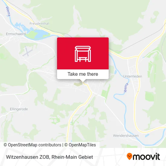 Карта Witzenhausen ZOB