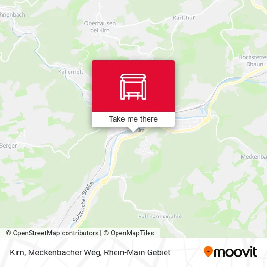 Карта Kirn, Meckenbacher Weg