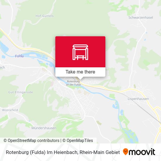 Карта Rotenburg (Fulda) Im Heienbach