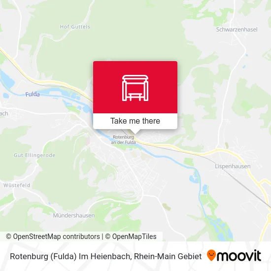 Карта Rotenburg (Fulda) Im Heienbach