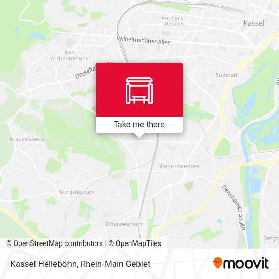 Карта Kassel Helleböhn