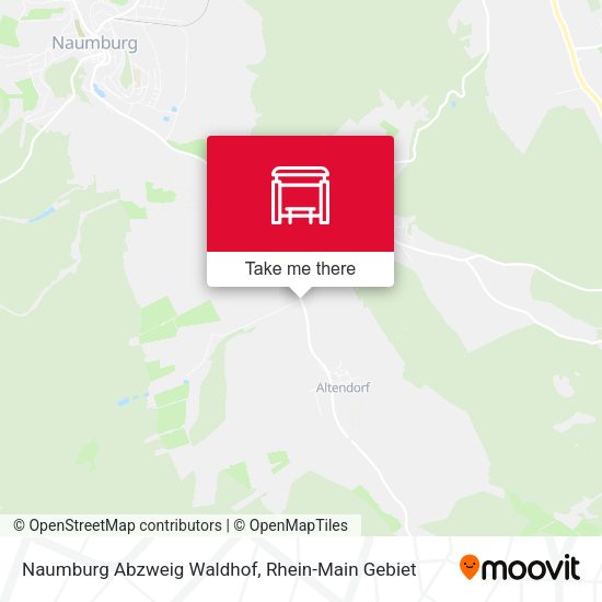 Карта Naumburg Abzweig Waldhof