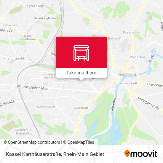 Карта Kassel Karthäuserstraße