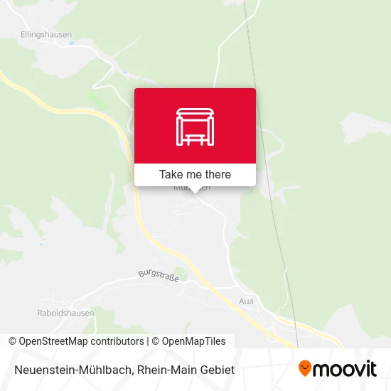 Карта Neuenstein-Mühlbach