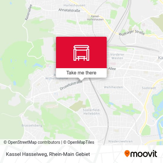 Карта Kassel Hasselweg