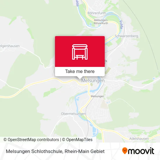 Карта Melsungen Schlothschule