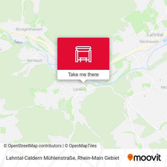 Карта Lahntal-Caldern Mühlenstraße