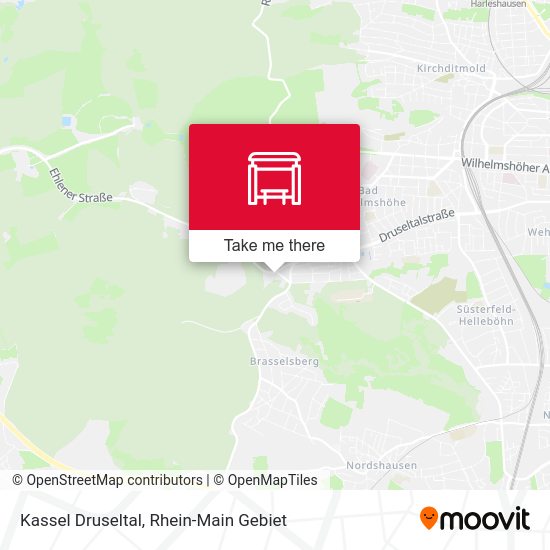 Карта Kassel Druseltal