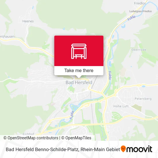 Карта Bad Hersfeld Benno-Schilde-Platz