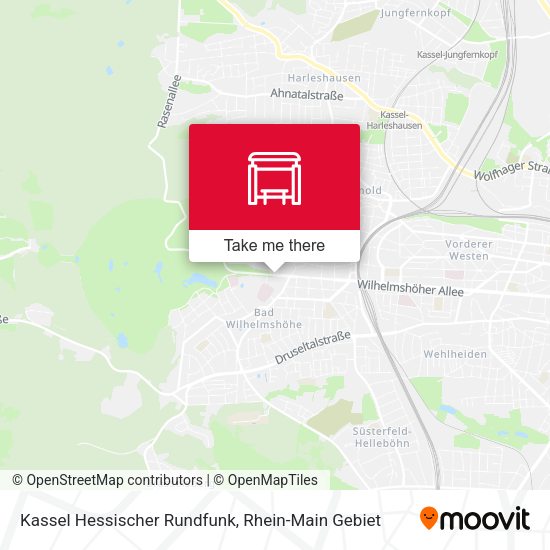 Карта Kassel Hessischer Rundfunk