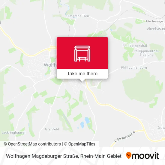 Карта Wolfhagen Magdeburger Straße